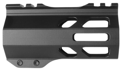 TacFire  A.C.E. M-Lok Handguard 4" Black Hardcoat Anodized Aluminum for AR-15