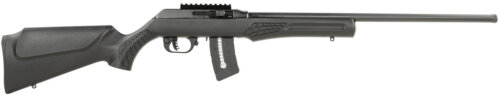 Rossi RS22W2111-TH RS22  Semi-Auto 22 WMR 10+1 21" Threaded Barrel, Black, Fixed Synthetic Stock