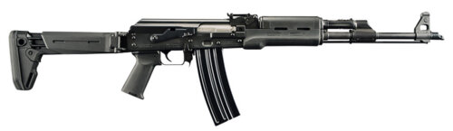Zastava Arms Usa ZR90556FS ZPAP M90 5.56x45mm NATO 18.25" 30+1, Black, Magpul Furniture, Side Folding Stock, Hogue Handgaurd