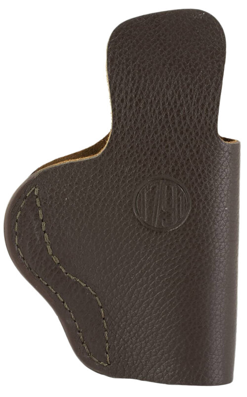 1791 Gunleather FCD4BRWL Fair Chase  IWB Size 04 Brown Leather Deer Hide Belt Clip Fits Glock 17/19 Left Hand
