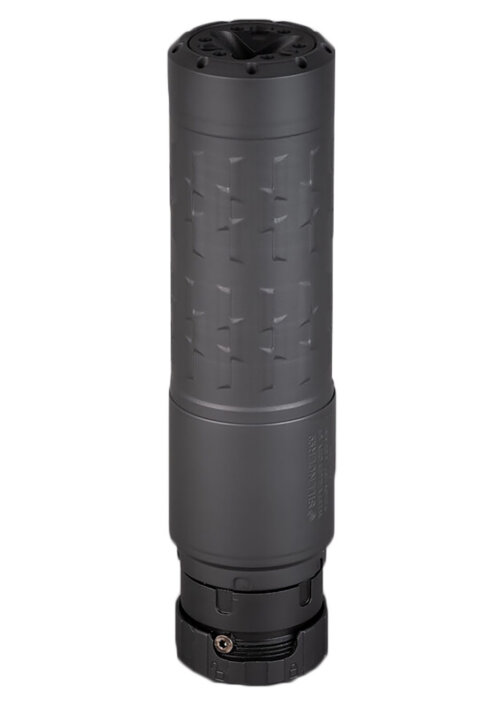 SilencerCo SU5059 Velos LBP  5.56mm 1.73" Black 17-4 Stainless Steel/Inconel, 1/2"-28 tpi ASR Mount