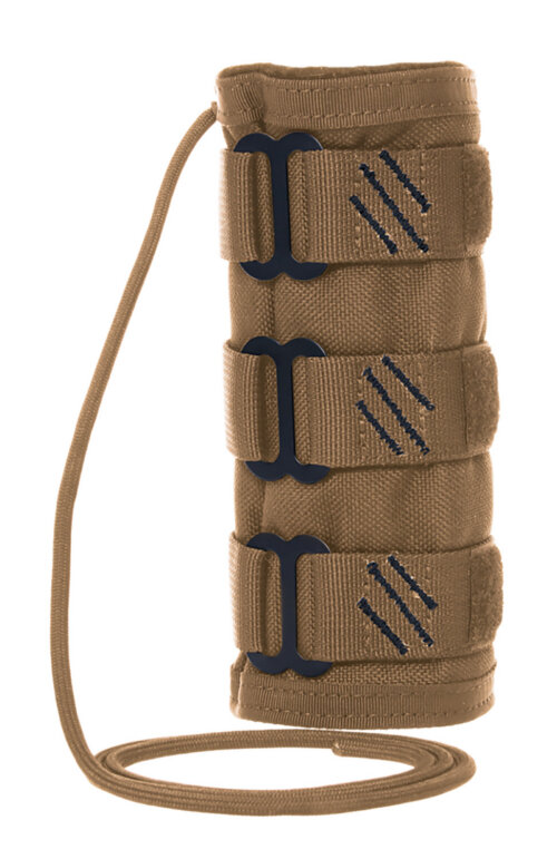 GPS Bags T8006T Tactical Suppressor Cover  6" Tan 1000D Nylon with Tether Line