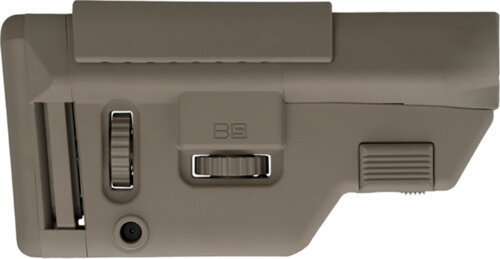 B5 Systems CPS1305 Precision  FDE Synthetic Adjustable with Cheek Riser Fits AR-Platform