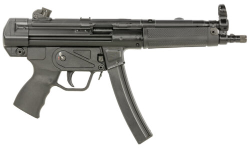 Century Arms HG6034ALN AP5 CORE 9mm Luger 30+1 8.90" Threaded Barrel, Black, Stamped Metal Rec, Fixed Front/Drum Rear Sights, Includes Sling (1 Mag)
