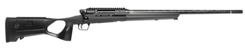 Savage Arms 58105 Impulse KLYM 6.5 PRC 2+1 24" Carbon Fiber Threaded Barrel, Black Aluminum Receiver w/Picatinny Rail, Black Custom by FBT Synthetic Stock, Ambidextrous