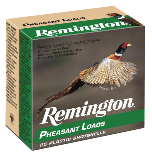 Remington Ammunition 20024 Pheasant 12Gauge 2.75" 1 1/4oz 5Shot 25 Per Box/10 Case