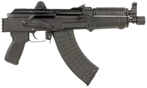 Arsenal SAM7K55 SAM7K  7.62x39mm 30+1 8.50" Black Steel Threaded Barrel, Polymer Handguards, Black Aluminum Forged & Milled Receiver, Mounted 1913 Picatinny Rail, Black Polymer Grips
