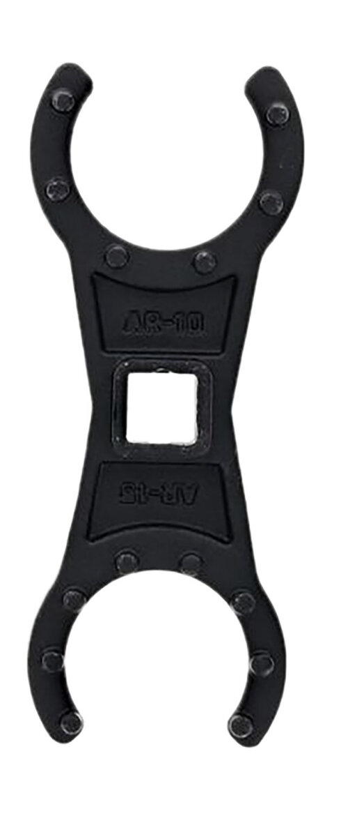 Wheeler 1199464 Mil-Spec Barrel Nut Crowfoot Wrench Black Steel