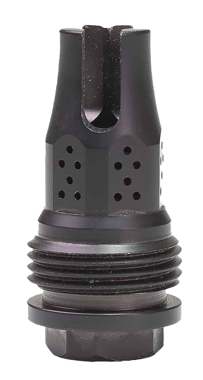 Jk Armament JKMDHDCF28 War Eagle Compensator/Flash Hider 22Cal 1/2"x28 Stainless Steel Nitride Black