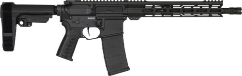 CMMG 30AB20FAB Banshee MK4 300 Blackout 30+1 12.50" Black Nitride Medium Taper Threaded Barrel, EML 7" M-LOK Handguards, Black Armor Cerakote Aluminum Picatinny Rail Receiver, CMMG Zeroed Grips