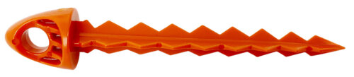 Targettack Llc  Targettack  Orange Polycarbonate Plastic 3" For Paper/Vinyl Targets 12 Pack