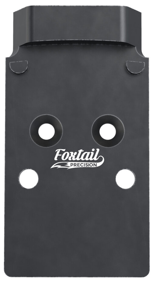 Foxtail Precision 100001 Red Dot Adapter Plate for Optics-Ready Pistol Black Anodized CZ P10