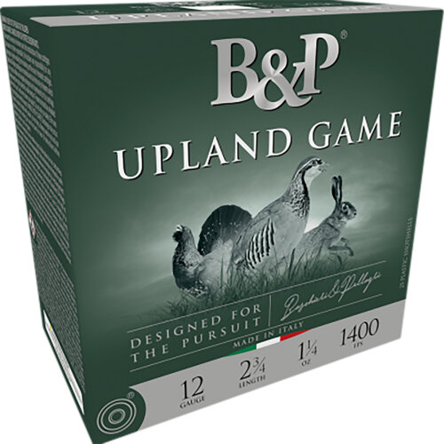 B&p Ammunition 4103BUP6 Upland Game  410Gauge 3" 3/4oz 6Shot 25 Per Box/10 Case