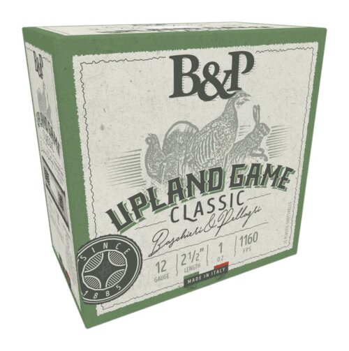 B&p Ammunition 12B1UP75 Upland Game Classic 12Gauge 2.50" 1oz 7.5Shot 25 Per Box/10 Case