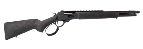 Rossi 950444161TB R95 Trapper 444 Marlin 5+1 16.50" Black Oxide Threaded Barrel, Black Oxide Picatinny Rail Alloy Steel Receiver, Fixed Black Polymer Stock