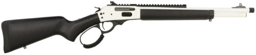 Rossi 95303016W R95 Trapper 30-30 Win 5+1 16.50" White Cerakote Threaded Barrel, White Cerakote Picatinny Rail Stainless Steel Receiver, Fixed Black Polymer Stock