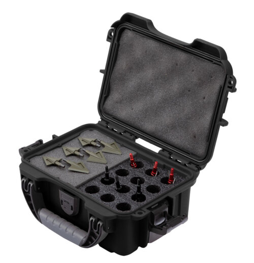 Nanuk 903S080BK0A0C1538 Broadhead Holder  Black NK-7 Resin