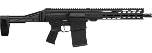 CMMG 33A380C-AB Dissent MK3 8.6 Blackout 20rd 12.50" Black Nitride 7075-T6 Aluminum Receiver 11" Proprietary Handguard CMMG Zeroed Grip