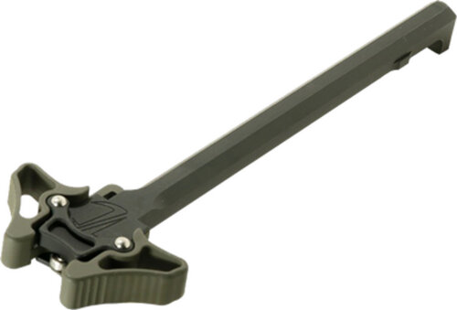 Timber Creek Outdoors EMAMBICHOD Mini Enforcer Charging Handle OD Green Billet Aluminum Ambidextrous Hand