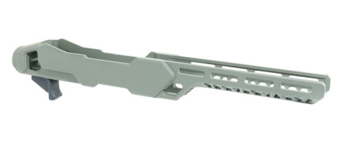 Timber Creek Outdoors ERC1022OD Enforcer Rifle Chassis OD Green Aluminum Fits Ruger 10/22 Compatible w/ MSR Buffer Tubes