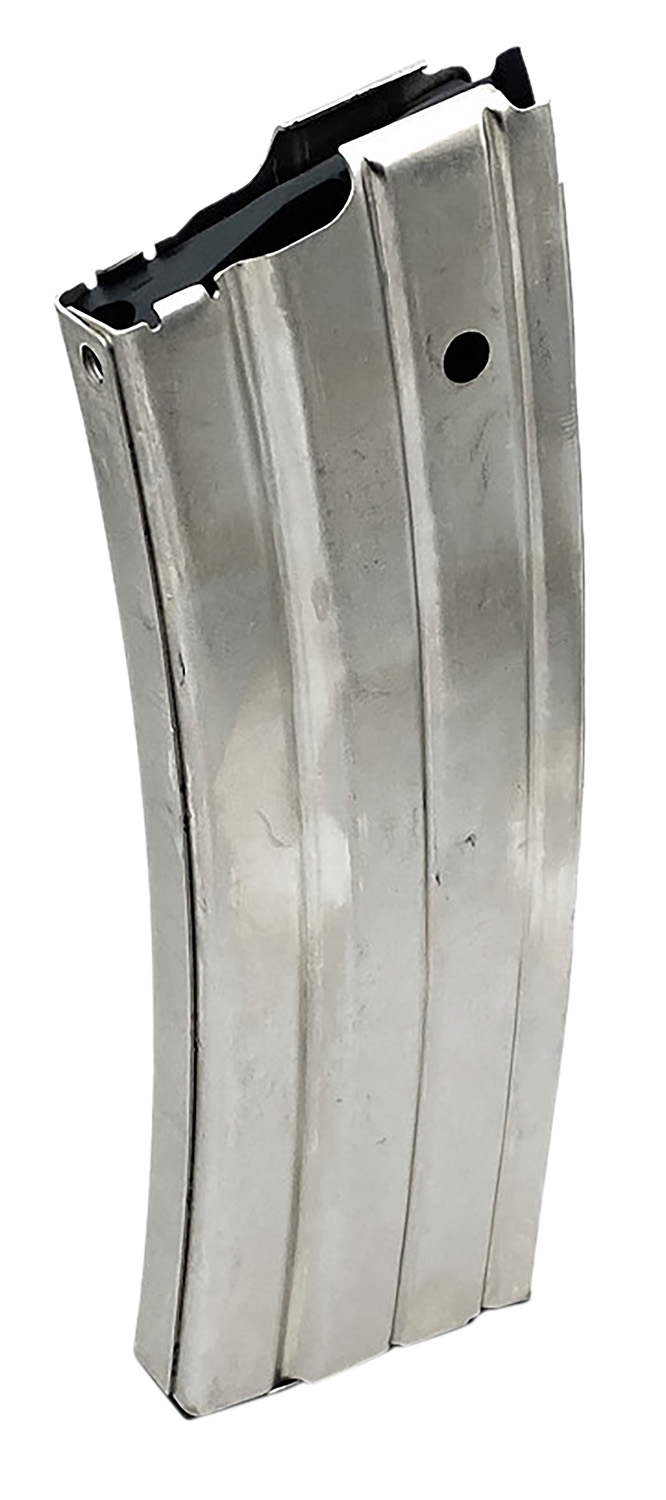 ProMag RUGA3N Ruger Mini-14 30rd 223 Rem Silver Nickel-Plated
