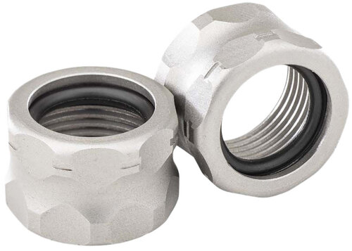 Apex Tactical 105011 Thread Protector  9mm Stainless 1/2"x28 Pistol