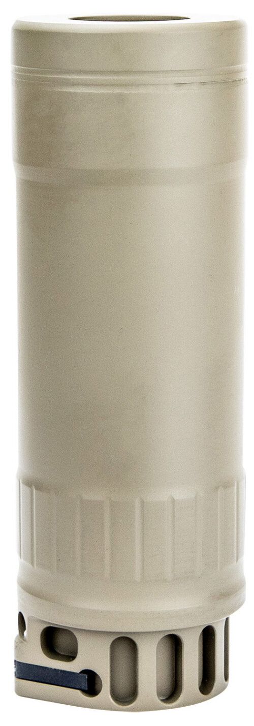 Kgm Suppressors RS-R556A1-QD-FDE R556A1  6mm/5.56 NATO FDE Nickel Alloy/Stainless Steel 1/2"x28