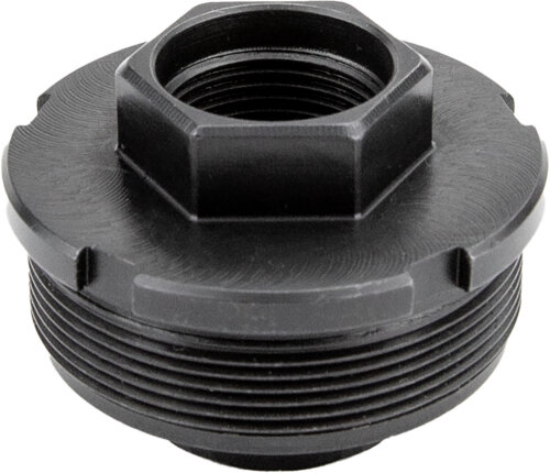 Kgm Suppressors A-DTA-S-2  Direct Thread Adapter Fits 5/8"x24 Steel Nitride Black