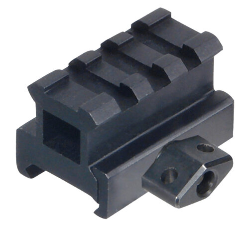 Leapers MNTRS08S3 Picatinny Riser Matte Black Anodized Aluminum Picatinny/Weaver Mount