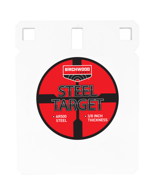 Birchwood Casey BC-SQR6-38 Centerfire Target 3/8" AR500 Steel 6" Square Gong