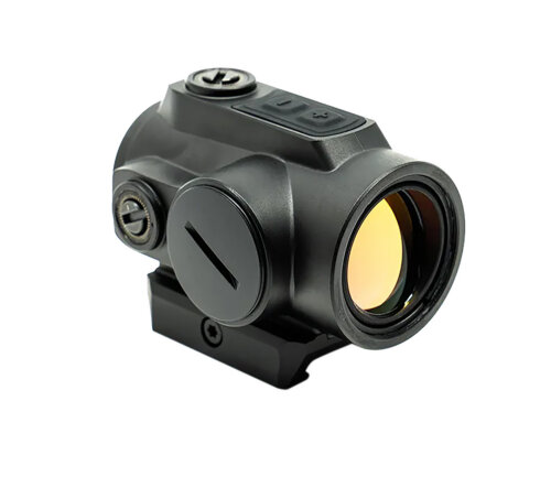 Zero Tech Optics TRRD125 Trace Black 1x 25mm 2 MOA Red Dot Reticle