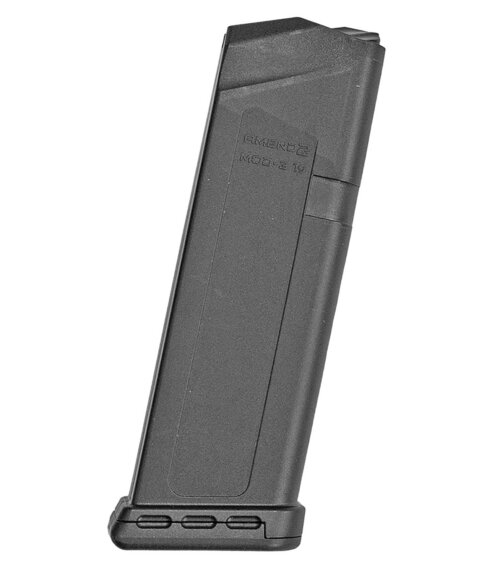 Amend2 G19MOD3BLK15 MOD-3  15rd 9mm Fits Glock 19 Black