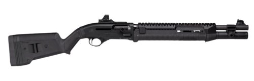 Langdon Tactical Tech LTT1301HZFRMBLK Beretta 1301 3" 7+1 18.50" Black Oxide Heat Shield Barrel, Black Aluminum Receiver, Black Magpul Polymer Stock, Modified Magpul Zhukov Forend