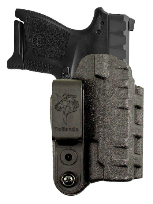 DeSantis Gunhide 137KJ5ZZ0 Slim-Tuk  IWB Black Kydex Fits S&W Bodyguard 2.0 Ambidextrous