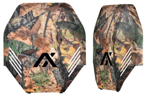 Axil LLC MXPLTSC MX Plate Polymer Over the Head Sportsman Camo