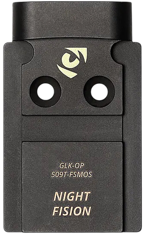 Night Fision GLKOP509TFSMOS Black Stainless Steel Fits Holosun 509t Compatible w/ Glock MOS