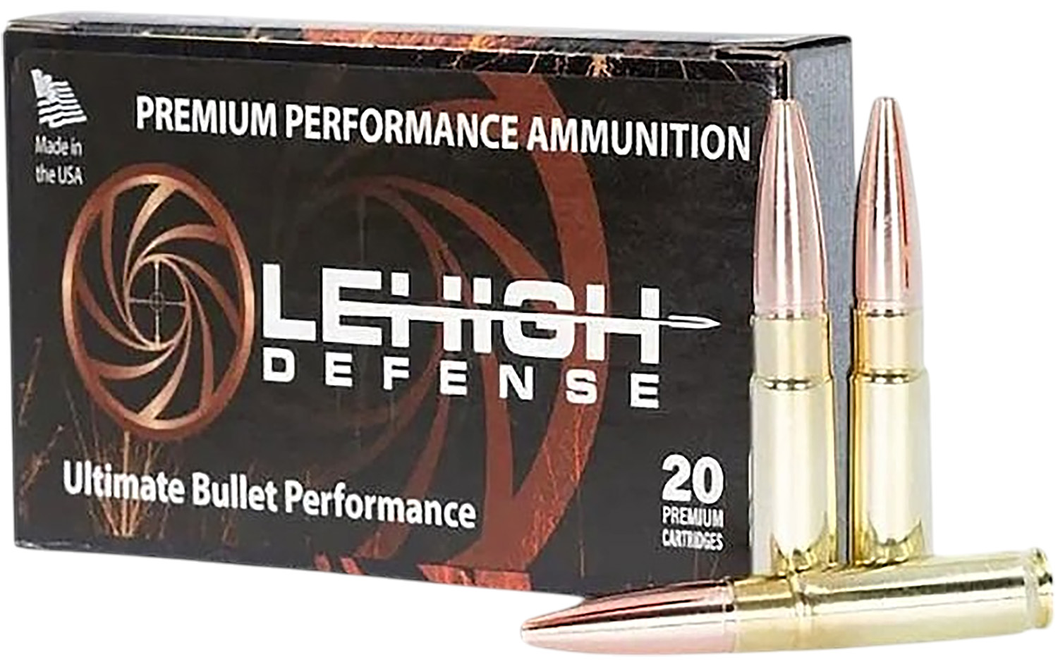Lehigh Defense Maximum Expansion .300 AAC Blackout 194 gr BTHP 20rds Rifle Subsonic Ammo for Subsonic Accuracy - LA300BLK-194-ME