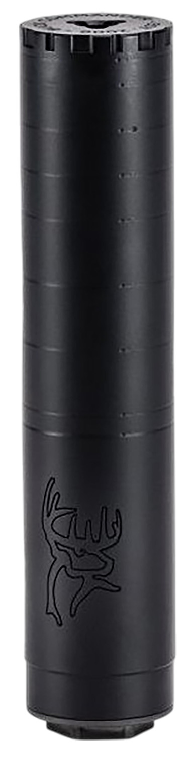 Banish(Silencer Central) 100000111318 Buck 30  30Cal 1.54" Black Steel 5/8"x24