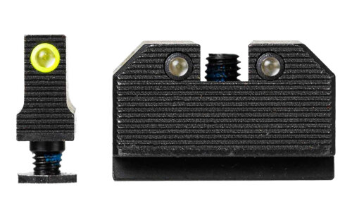 Tapco TAP22039 Tritium Sight  Black Frame Fits Glock
