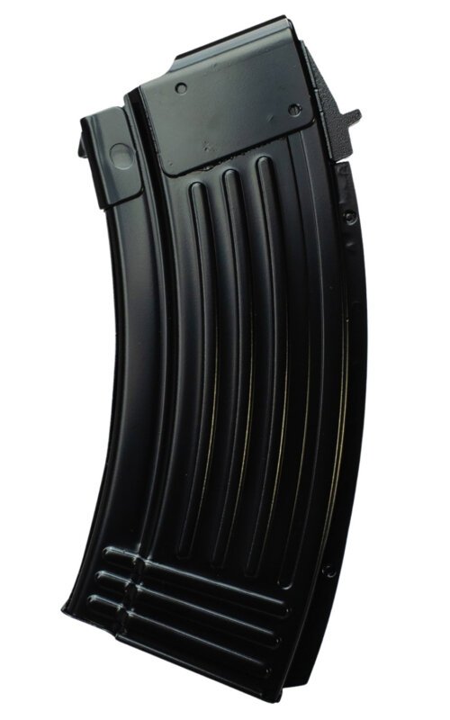 Global Ordnance LLC 810091157428   20rd Fully Ribbed 7.62x39mm Fits AK-47 Black Steel