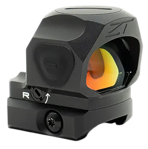 Zero Tech Optics TRAE28 Trace H.A.L.O Black 1x28mmx20mm 3 MOA Red Dot Reticle, Picatinny Rail/RMSc Footprint Mount