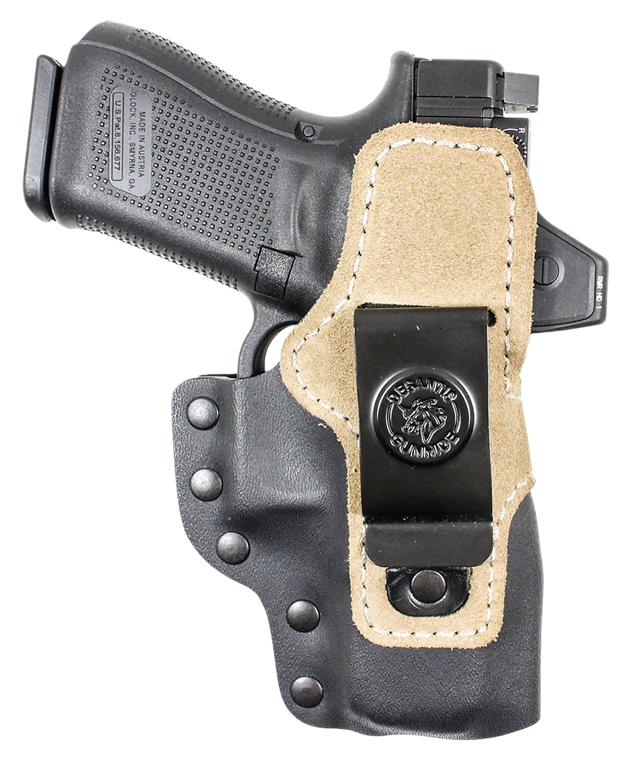 DeSantis Gunhide 230KJ6RZ0 Hyeye IWB Black Kydex Belt Mount Ambidextrous