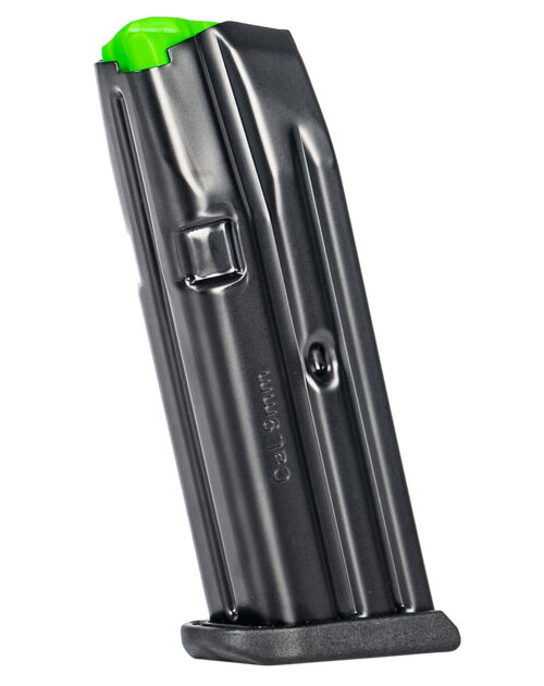 Mec-Gar MGG191000A Glock 19 10rd 9mm Luger, Black Carbon Steel, Does Not Fit 19X