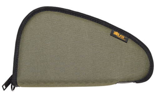 US PeaceKeeper P21713 Pistol Case  OD Green Polyester Holds 1 Pistol