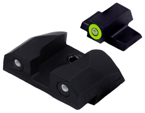 XS Sights SWR209S6G R3D 2.0  Green Tritium Front/Black Oxide Frame, Fits S&W Bodyguard 2.0