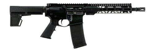 Faxon Firearms FXSPT556105SA9 Sport  5.56 NATO 30+1 10.50" Black Nitride SOCOM Threaded Barrel, Aluminum Receiver w/Picatinny Rail, M-LOK Handguard, Black Polymer KAK Shockwave Pistol Brace, Ergonomic