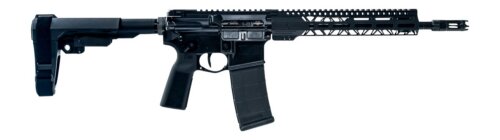 Faxon Firearms FXPRO6A125GA1075 Pro  6mm ARC 10+1 12.50" Black Nitride Match Grade Threaded Barrel, Black Aluminum Receiver w/Picatinny Rail, M-LOK Handguard, Black SB Tactical SBA3 Brace, Ergonomic G