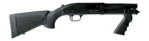PTR JK12SBS-0120101 The Jack FS SBS 12 Gauge 3" 2+1 7.25" Black Cerakote Barrel & Receiver, Black Fixed w/AR Style Pistol Grip