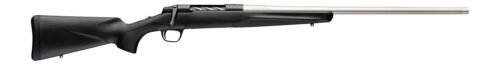 Browning 036115299 X-Bolt 2 Special LR Full Size 6.8 Western 3+1 24" Matte Stainless Threaded Barrel, Matte Stainless Steel Drilled & Tapped Receiver, Black Adj Comb & LOP Synthetic Stock Right Hand