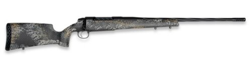 Weatherby 3WAST300WR6B 307 Alpine ST 300 WBY Mag 3+1 24" Graphite Black Cerakote Spiral Fluted Threaded Barrel, Steel Drilled & Tapped Receiver, Carbon Fiber w/Gray, Light Gray & Gold Sponge Accents F